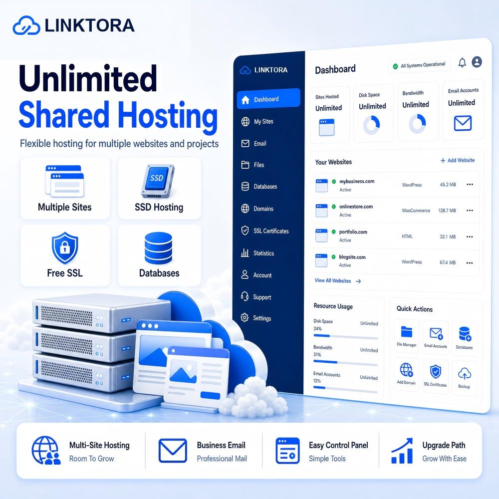 Unlimited Shared Hosting